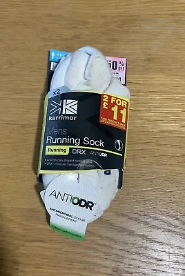 Karrimor 2 Pack Of Running Socks Mens 11-14 UK • £4.99