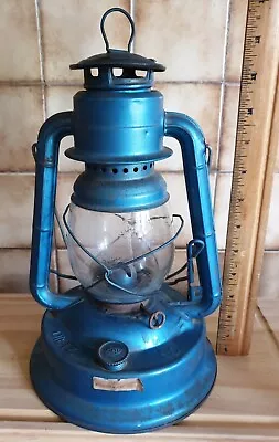 VINTAGE DIETZ NO 1 LITTLE WIZARD KEROSENE STORM LANTERN LAMP With ORIGINAL GLASS • $78