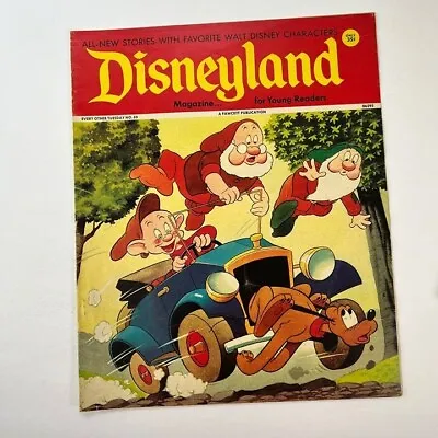 Vintage DISNEYLAND Magazine/comic No 69 -  Rare 1970s DisneyMania Item • $12