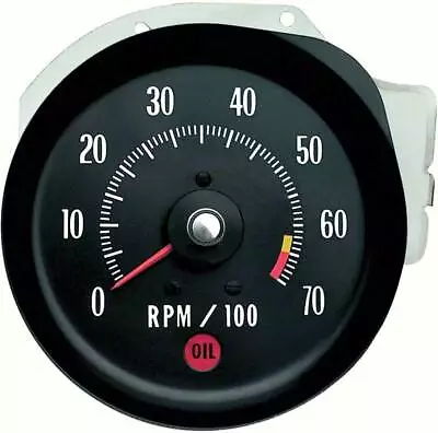 1971 Chevelle Monte Carlo Tachometer 6500 RPM Red Line GM Licensed • $165.51