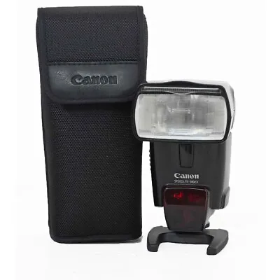 Canon Speedlite 580EX Flashgun For All EOS Digital & Film Cameras With Mount • £129.95