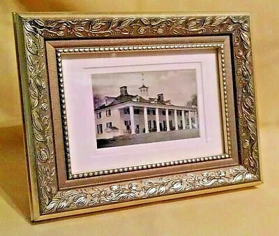 Mount Vernon Picture Matted Framed Vintage Postcard Front View 9179 Washington. • $34.99