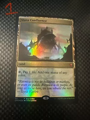 1 Mana Confluence MTG Commander Legends Near Mint Buy A Box Promo • $28