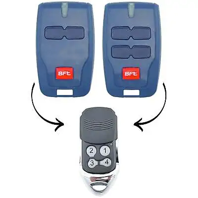 To Suit BFT Mitto Compatible Garage/Gate Remote Type B RCB TX2/TX4/0678 4 Button • $8.40