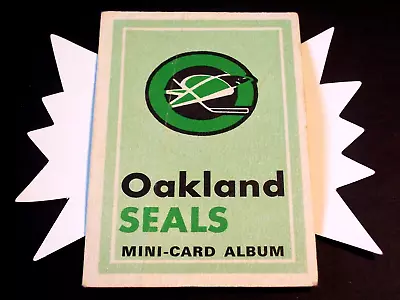 1969-70 OAKLAND SEALS Mini-Card Stamp Album OPC Vintage O-Pee-Chee • $1.47