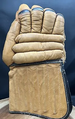 Vintage Cooper Weeks Armourflex Thumb Leather Cowhide Goalie Glove Single Right • $50.69