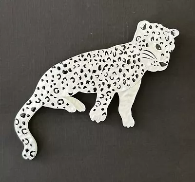 Vintage Style  Large Cheetah  Acrylic  Brooch Pin • $16