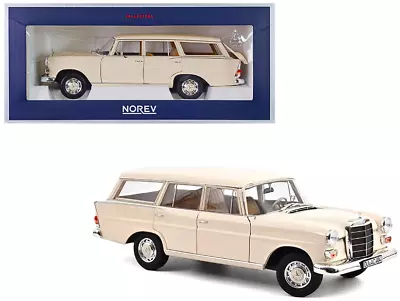 Mercedes-Benz 200 1966 Universal Cream Norev Collection 1/18 Diecast Model Car • $162