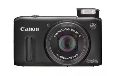 Canon Digital Camera PowerShot SX260HS 12.1 MP 20X Zoom GPS PSSX260HS • $399.99