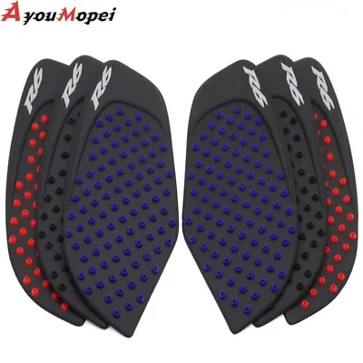 Tank Traction Side Pad Gas Fuel Knee Grip Decal For YAMAHA YZF-R6 2008-2016 • $15.29