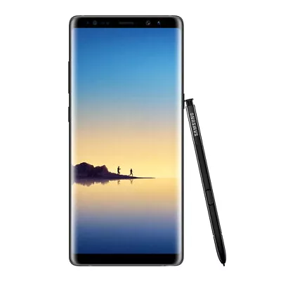 Samsung Galaxy Note 8 (64GB Opt) - Black [Refurbished] - Excellent • $319.99