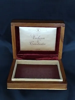 Vacheron Constantin Watch Jewelry Wood Box • $239.99