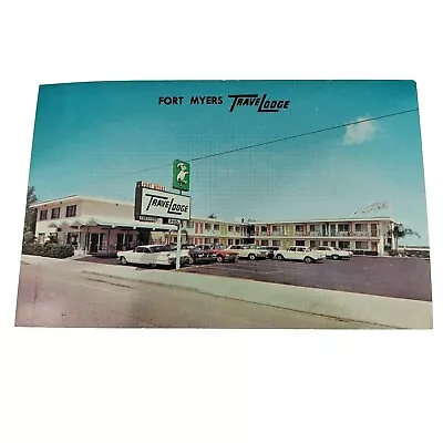 Fort Myers Travel Lodge Fort Myers Postcard Lot Florida Motel Hotel Advertising  • $6