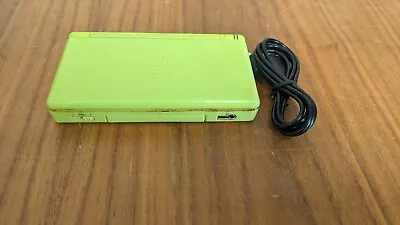 Lime Green Nintendo DS Lite Console + USB Charger Tested Working Well Rare M • $149