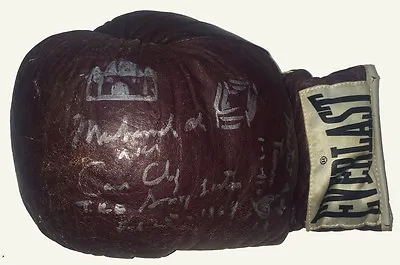 Muhammad Ali Signed Cassius Clay Boxing Glove The Greatest Auto Drawing 1/1 Psa • $15999.99