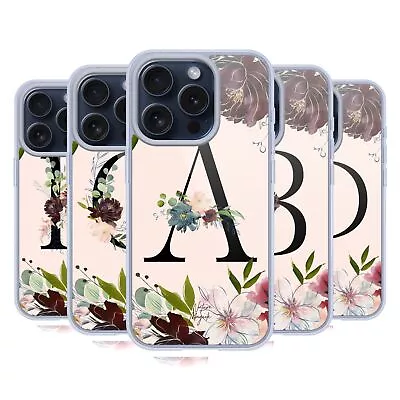 NATURE MAGICK ROSE GOLD FLOWERS MONOGRAM 1 GEL CASE COMPATIBLE W/ IPHONE/MAGSAFE • $24.95