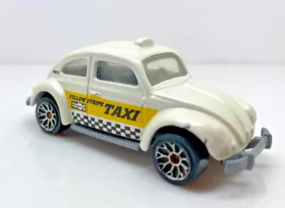 Matchbox Volkswagen Vw Classic Beetle Taxi 2002 1:58 White 82 • $6.30