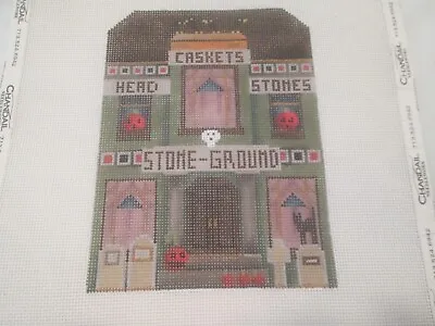 $93.41 • Buy Stone Ground Caskets-melissa Shirley-handpainted Needlepoint Canvas