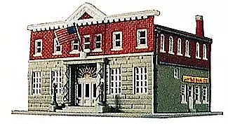 Life Like 7481 N Scale 5th Precinct Police Station -- Kit • $18.99