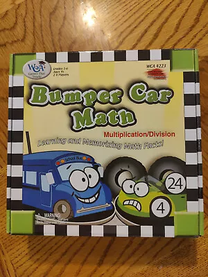 BUMPER CAR MATH Game - Multiplication & Division Fun • $17