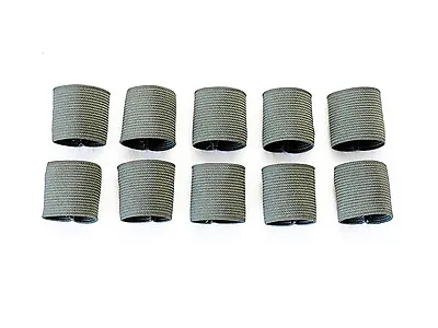 1  Mil-spec Elastic Webbing Strap Keepers - Foliage Green - For MOLLE Pack Rucks • $10.75