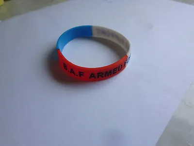Ten B.a.f. Armed Forces Support. Wristband. Military. Fashion. Clothing British. • £1.99