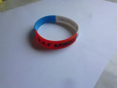 TWO B.a.f. Armed Forces Support. Wristband. Military. Fashion. Clothing British. • £0.99