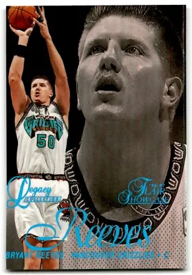 $13.99 • Buy 1997-98 *MISCUT* Flair Showcase Legacy Collection Bryant Reeves 129/150