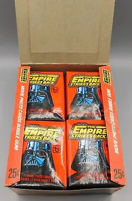 1980 Topps Star Wars THE EMPIRE STRIKES BACK Single Pack Series 1 Red Very Clean • $35.99