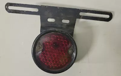 Vintage 1930s - 1940s Auto Tail Brake Light Delite Lens Assembly Auto / Motor • $80