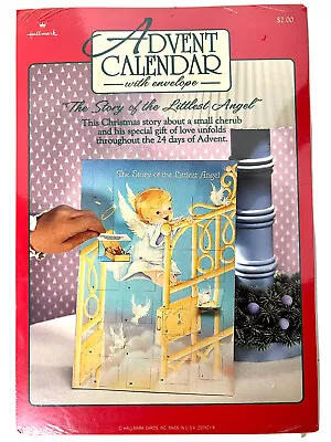 HALLMARK Christmas The Littlest Angel Advent Calendar W/Envelope Vintage SEALED • $15.99