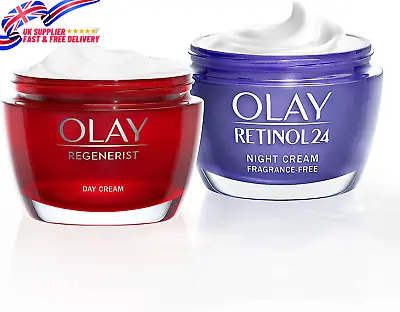 Olay Moisturiser Skin Care Sets & Kits Womens Gift Sets Retinol24 Night Cream • £43.95