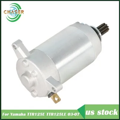 Motorcycle Starter For Yamaha TTR125E TTR125LE 2003-2007 109-19629 10919629 • $28.20