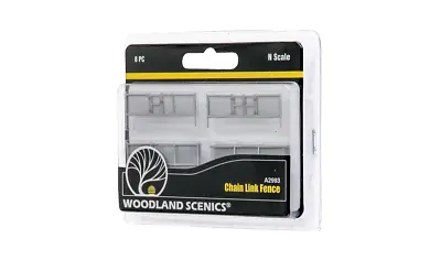 Chain Link Fence WOODLAND SCENICS N Scale Accents A2993 • $11.45