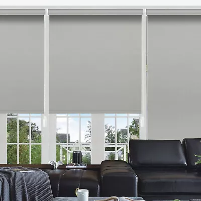 Changshade CUSTOM CUT Blackout Window Blinds Waterproof Corded Roller Shades • $73.99