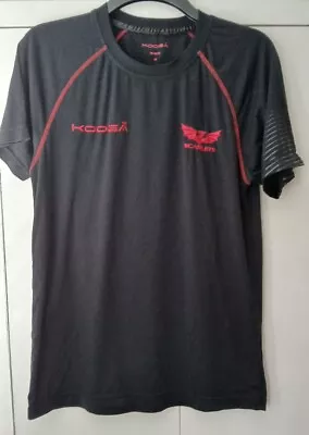 Kooga Scarlets Rugby Union Training T-Shirt Size Small Adults 40  Chest • £3.50