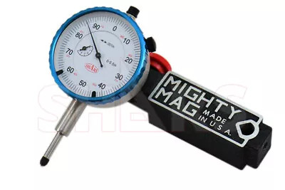 Mighty Mag 400-1 Universal Magnetic Base + 0-0.5  Dial Indicator USA P] • $27.85