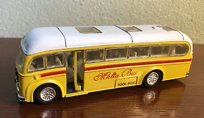Malta 'Old Style' Bus - Die Cast - Pull Back And Go Action • £4.99