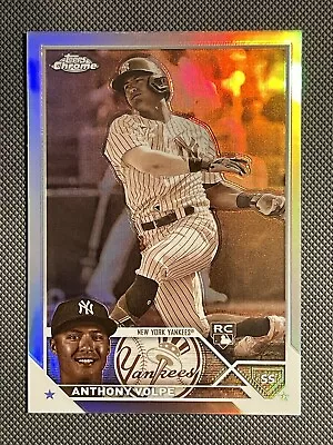 ANTHONY VOLPE 2023 TOPPS CHROME SEPIA PARALLEL Rookie Card #4 New York Yankees • $5.50