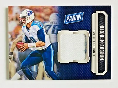 $8.95 • Buy 2016 Panini The National Marcus Mariota Jersey PATCH Card Titans Star!