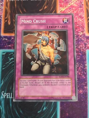 Yu-Gi-Oh! Mind Crush SOD-EN056 Unlimited Common NM  • $1.80