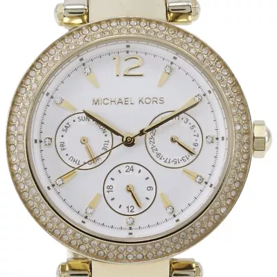 Michael Kors Watches MK-5780 WhiteDial Stainless Steel Quartz Analog Displ... • $140