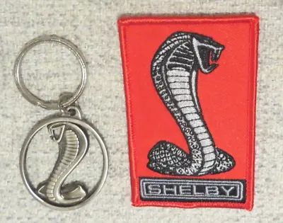 Ford Shelby Cobra   - Keychain & Patch - Vintage Original - Very Rare - Mustang • $28