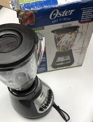 Oster 6030781 Classic 6 Cups 8 Speed Plastic Blender Gray • $0.99