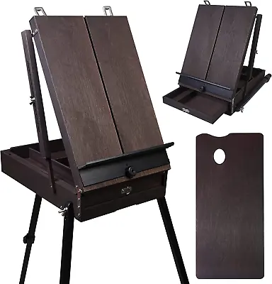 70” French Style Easel With Aluminum Legs Folding Sketch Painting Easel With Dr • $126.99