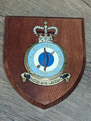 Royal Air Force Scampton Wall Plaque/sheid • £15