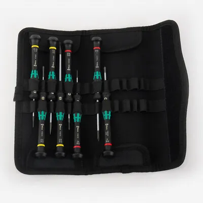 Wera 973679 Kraftform Micro-Set/8 B Slotted And Phillips Screwdriver Set 8 Piec • $50.02