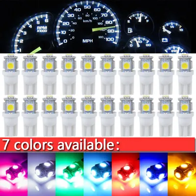 20/50X T10 168 194 LED Side Marker License Plate Light Interior Bulbs For Ford • $7.99