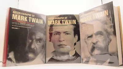 Autobiography Of Mark Twain 3 Vol Set • $250