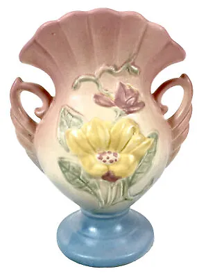 1940s Hull Art USA Vase Magnolia Pastel Colors 12-6 1/2 Inch Pottery USA “37” • £24.11